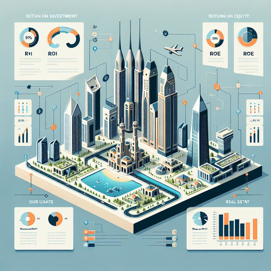 Mastering ROI and ROE in Dubai's Real Estate: Key Metrics for Smart Investments